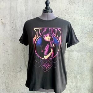Stevie Nicks Torrid Graphic T-Shirt Faded Black Cotton Rock Tee Size 0X